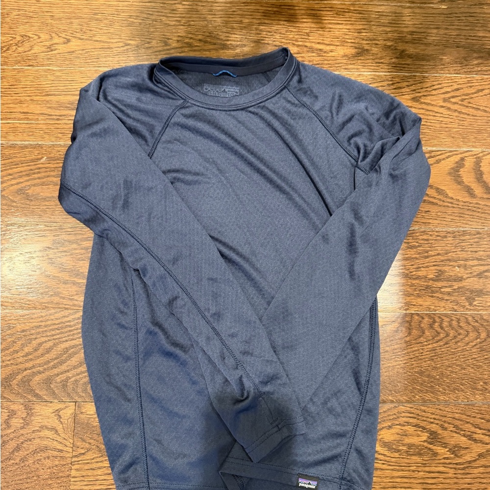 Patagonia Long-Sleeve Crew Neck Shirt - Charcoal